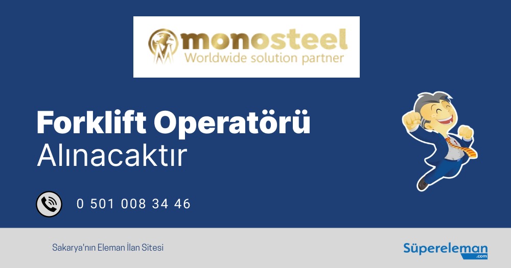Mono Steel Mak. San. Tic. Ltd. Şti.